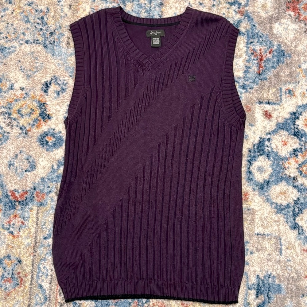 Vintage Women’s Y2K Sean John Sweater Vest